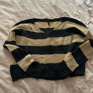 Distressed knit